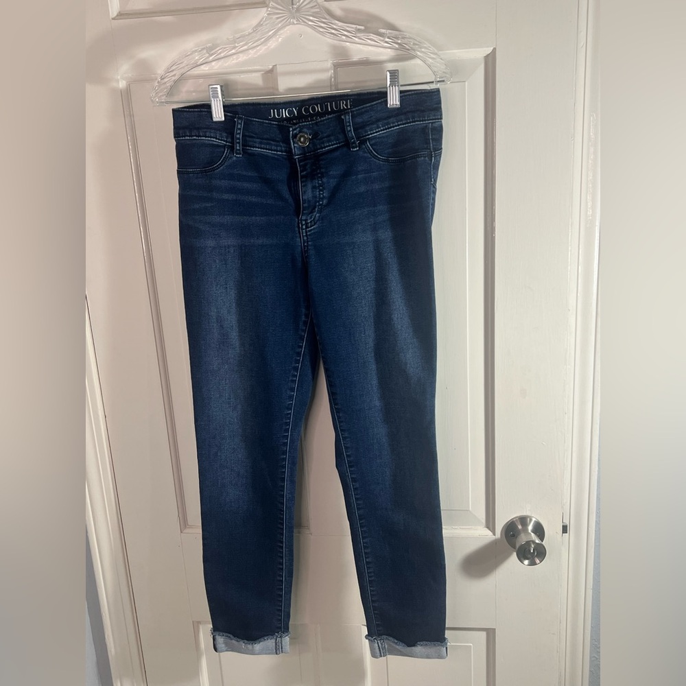 Juicy Couture Dark Indigo Skinny Jeans
